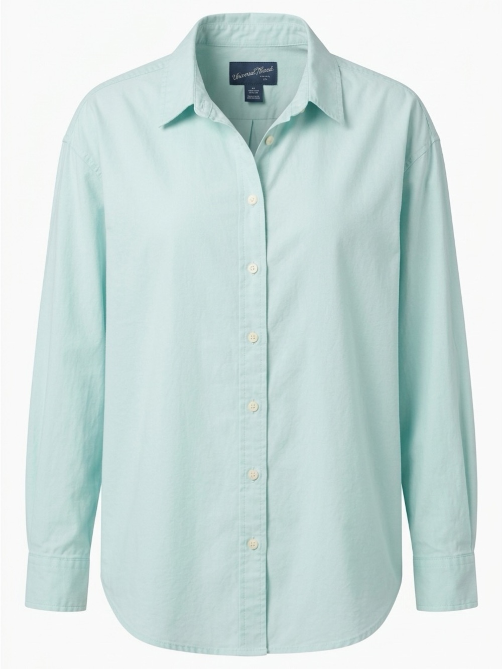 Universal Thread Men's/Womens Button-Down Shirt in Light Aqua